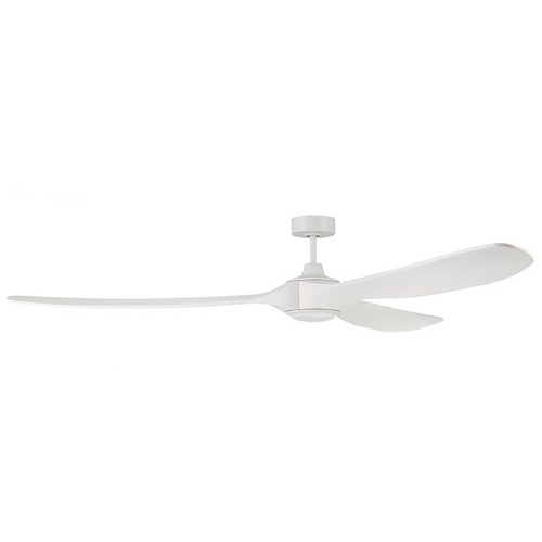 Craftmade Lighting Envy 84-Inch WiFi LED Fan in White by Craftmade Lighting EVY84W3
