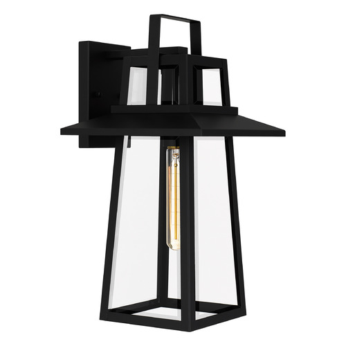 Quoizel Lighting Devonport Outdoor Wall Light in Matte Black by Quoizel Lighting DEV8410MBK