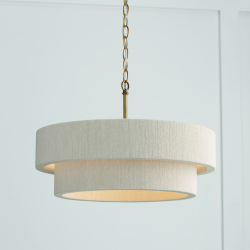 Delaney Dual Mount Pendant in Matte Brass by Capital Lighting