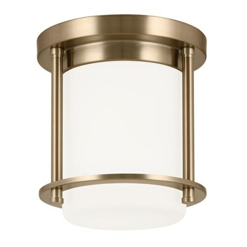 Kichler Lighting Brit Champagne Bronze Flush Mount Light by Kichler Lighting 52596CPZ