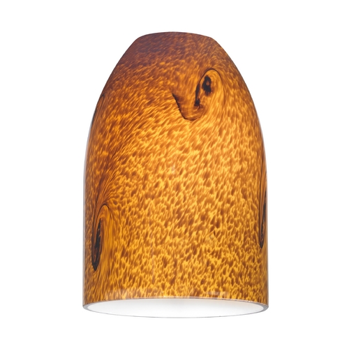 Art Glass Dome Shade - Lipless with 1-5/8-Inch Fitter Opening