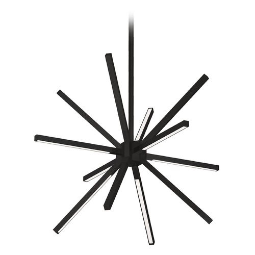 Kuzco Lighting Mid-Century Modern Black LED Pendant 3000K 4300LM by Kuzco Lighting CH14220-BK