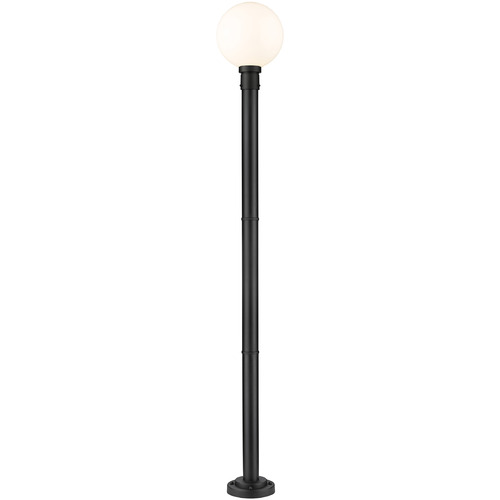 Z-Lite Laurent Black Post Light by Z-Lite 597PHB-567P-BK