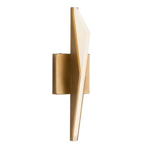 Kuzco Lighting Tachi Vintage Brass LED Sconce
