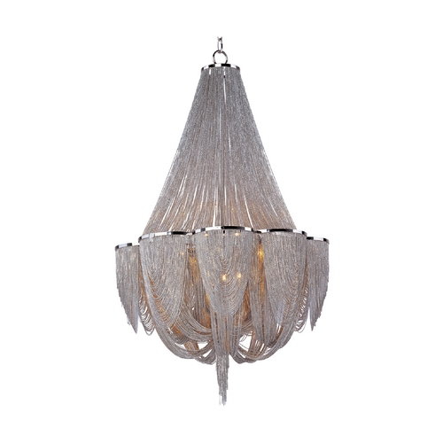 Chantilly Polished Nickel Pendant by Maxim Lighting