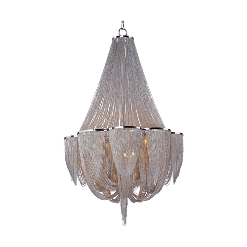 Maxim Lighting Chantilly Polished Nickel Pendant by Maxim Lighting 21466NKPN