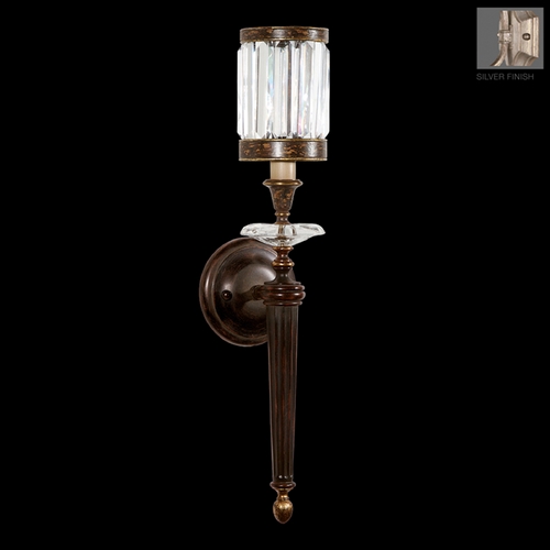 Fine Art Lamps Eaton Place Silver Leaf Sconce