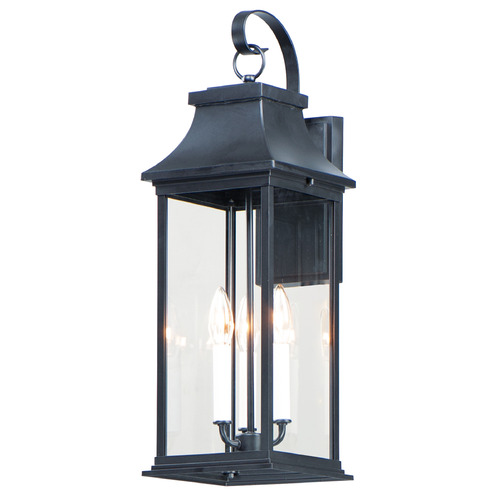 Maxim Lighting Vicksburg Black Outdoor Wall Light