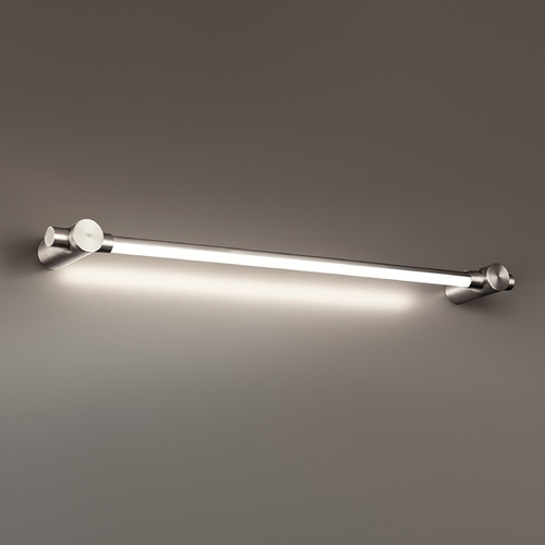 Cadence Brushed Nickel LED Vertical Bathroom Light by Modern Forms