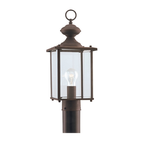 Jamestowne Post Light in Antique Bronze by Generation Lighting