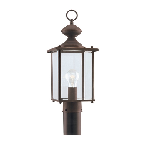 Generation Lighting Jamestowne Post Light in Antique Bronze by Generation Lighting 8257-71