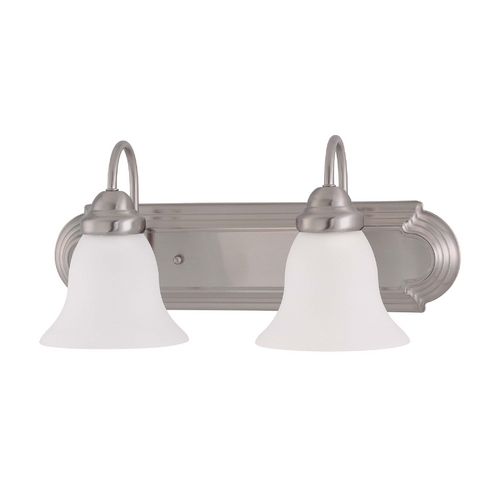 Bathroom Light in Brushed Nickel by Nuvo Lighting