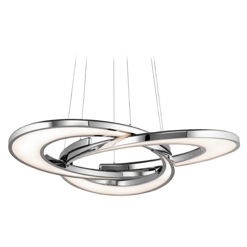 Elan Lighting Destiny 36-Inch LED Pendant in Chrome by Elan Lighting 83620