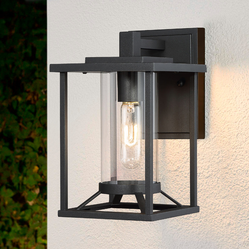 Trescott Black Outdoor Wall Light by Minka Lavery