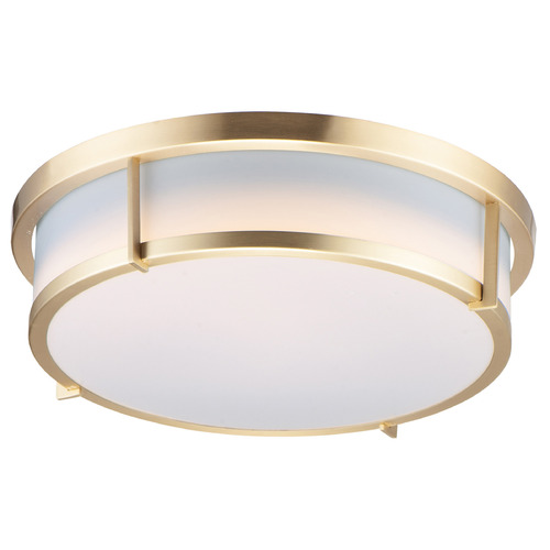 Maxim Lighting Maxim Lighting Rogue LED Satin Brass LED Flushmount Light 10274WTSBR