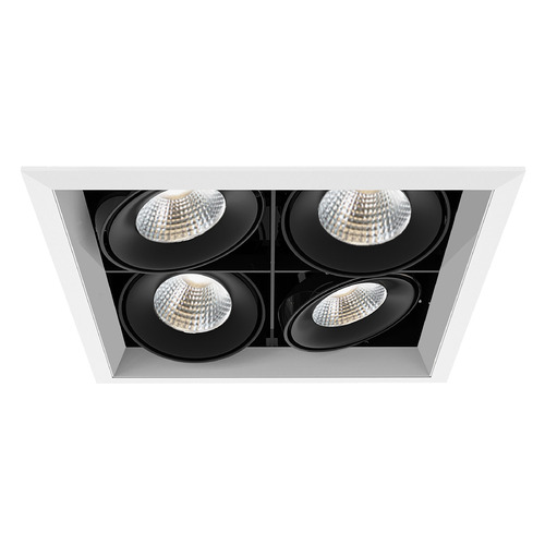 Eurofase Lighting White & Black LED Recessed Kit by Eurofase Lighting TE134BLED-35-4-02