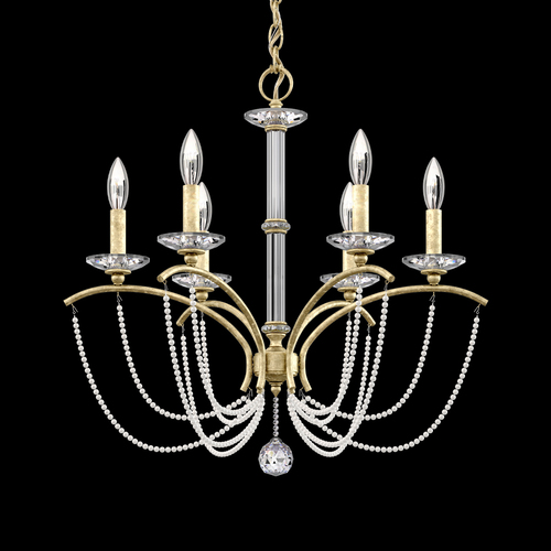 Priscilla Heirloom Silver Chandelier by Schonbek Lighting