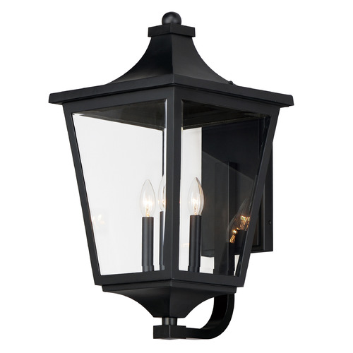 Maxim Lighting Sutton Place Vx Black Outdoor Wall Light