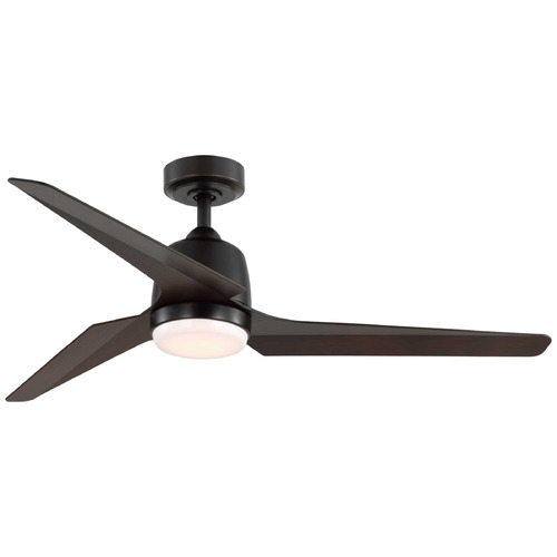 Progress Lighting AirPro 52-Inch Antique Bronze LED Ceiling Fan