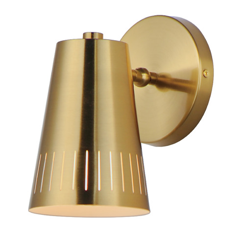 Helsinki Natural Aged Brass Sconce by Maxim Lighting