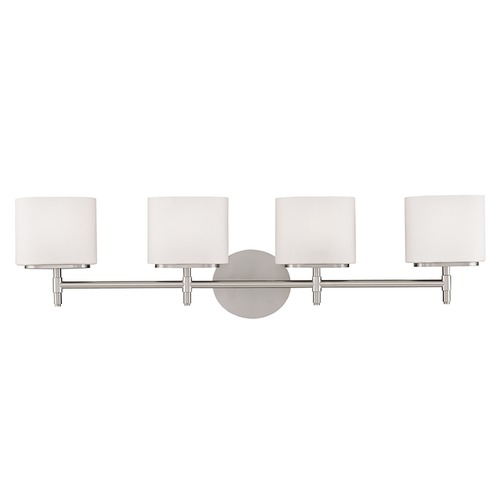 Hudson Valley Lighting Trinity 4-Light Bath Light in Satin Nickel by Hudson Valley Lighting 8904-SN