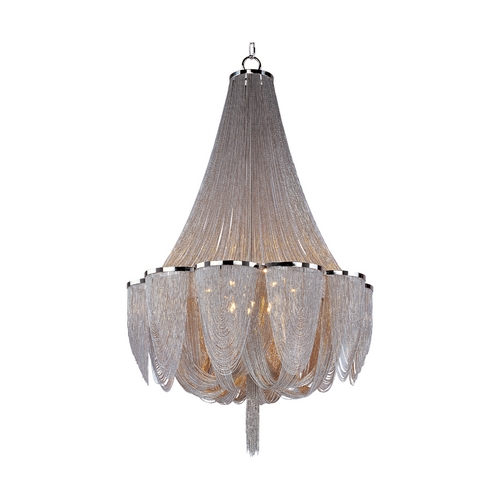 Maxim Lighting Chantilly Polished Nickel Pendant by Maxim Lighting 21467NKPN