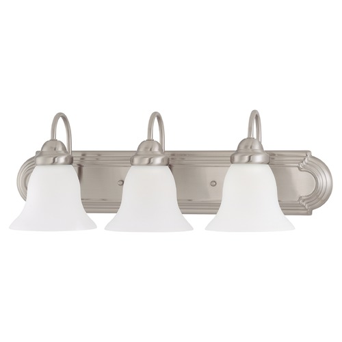 Nuvo Lighting Ballerina Brushed Nickel Bathroom Light by Nuvo Lighting 60/3279