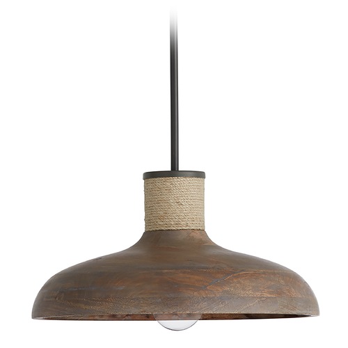 Capital Lighting Jacob 17-Inch Pendant in Grey Wash & Grey Iron by Capital Lighting 340312YG