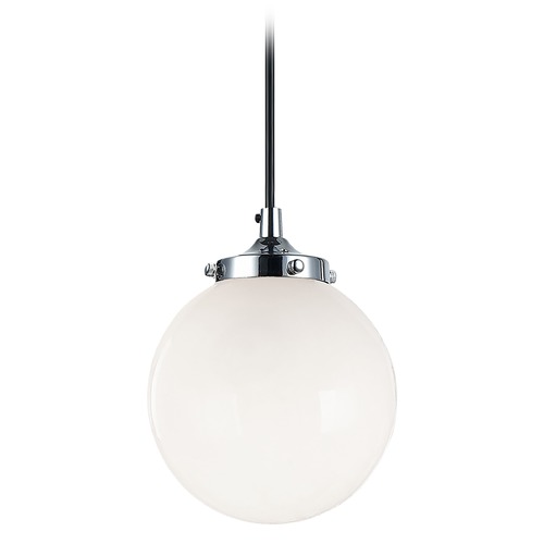 The Bougie Chrome Mini Pendant by Matteo Lighting