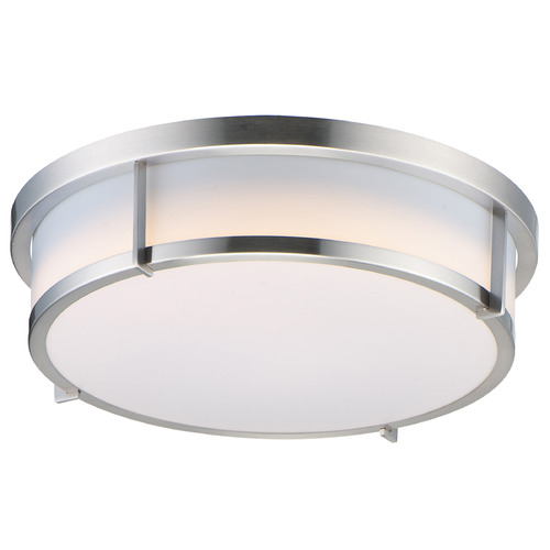Maxim Lighting Maxim Lighting Rogue LED Satin Nickel LED Flushmount Light 10274WTSN