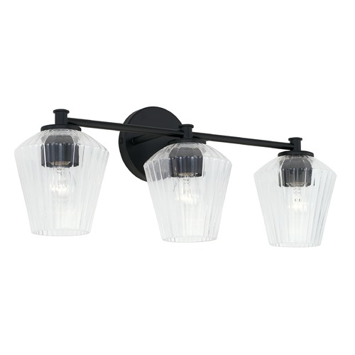 Beau 24-Inch Vanity Light in Matte Black by HomePlace by Capital Lighting