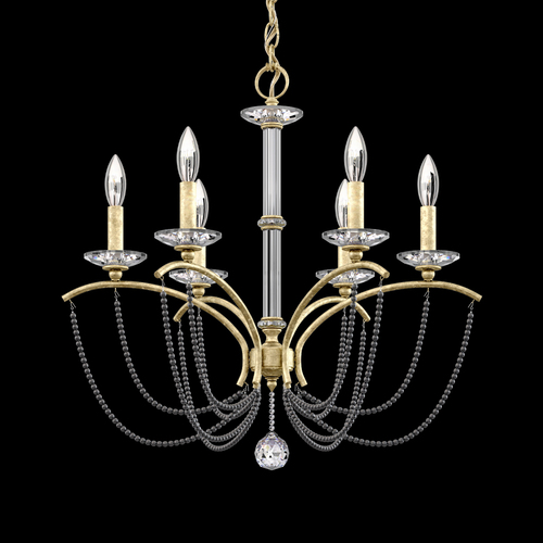 Priscilla Heirloom Silver Chandelier by Schonbek Lighting