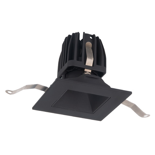 WAC Lighting 2-Inch FQ Shallow Black LED Recessed Trim by WAC Lighting R2FSD1T-930-BK