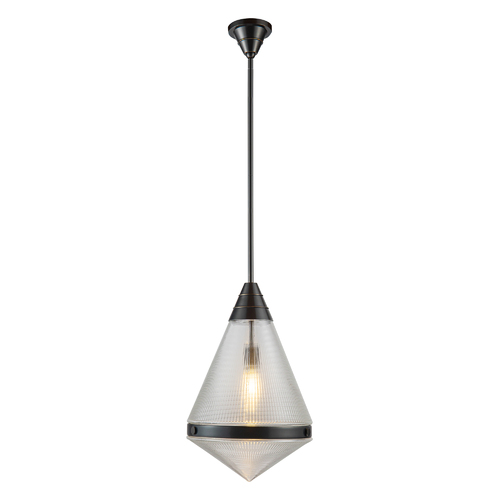 Willard 13.50-Inch Pendant in Urban Bronze by Alora Lighting