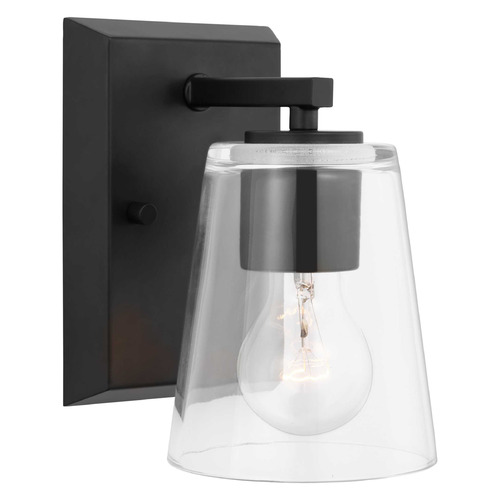 Progress Lighting Progress Lighting Vertex Matte Black Sconce P300457-31M