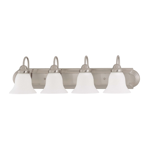 Bathroom Light in Brushed Nickel by Nuvo Lighting