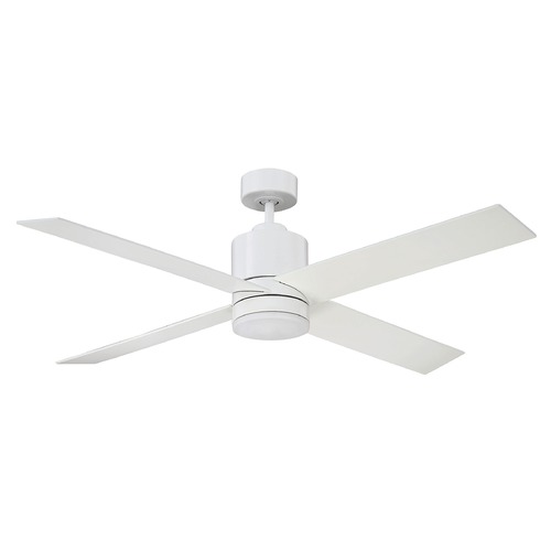Savoy House Dayton 52-Inch LED Ceiling Fan in White by Savoy House 52-6110-4WH-WH