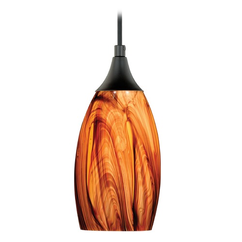 Milano Oil Rubbed Bronze Mini Pendant by Vaxcel Lighting