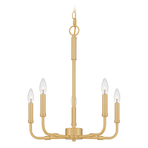 Quoizel Lighting Abner 18-Inch Chandelier in Aged Brass by Quoizel Lighting ABR5018AB