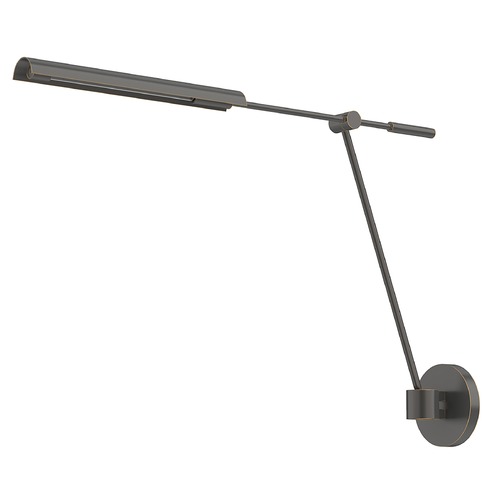 Astrid 21-Inch Urban Bronze LED Swing Arm Lamp by Alora Lighting