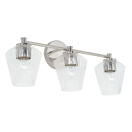 HomePlace by Capital Lighting Beau 24-Inch Polished Nickel Bath Light by HomePlace by Capital Lighting 141431PN-507