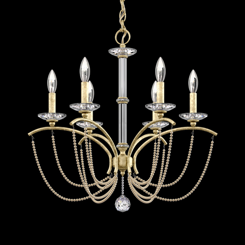 Priscilla Heirloom Silver Chandelier by Schonbek Lighting