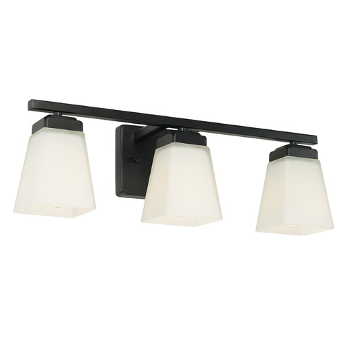 Baxley 21.75-Inch Bathroom Light in Matte Black by Capital Lighting