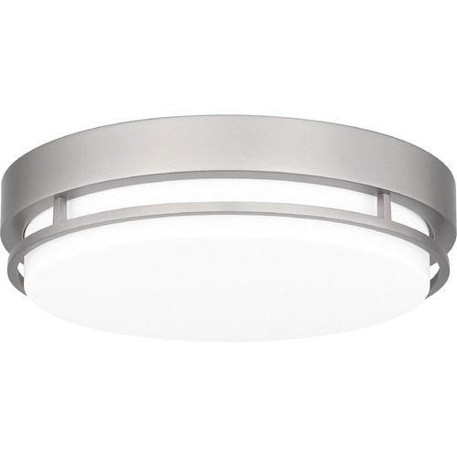 Quoizel Lighting Hale Brushed Nickel LED Flush Mount Light by Quoizel Lighting HAL1612BN