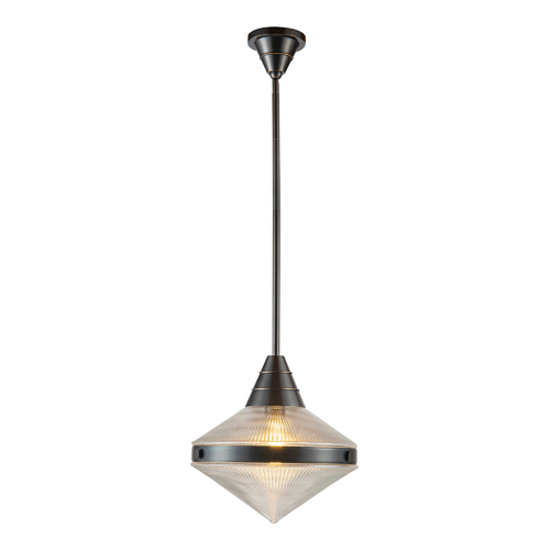 Willard 13.50-Inch Pendant in Urban Bronze by Alora Lighting
