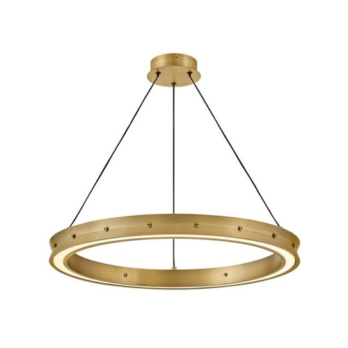Fredrick Ramond Althea Lacquered Brass LED Chandelier