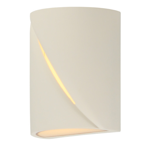 Et2 Puff Chaulk White LED Outdoor Wall Light