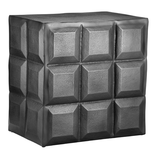 Currey and Company Bower Black Nickel Coffee & End Table