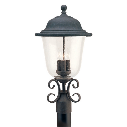 Generation Lighting Trafalgar Post Light in Oxidized Bronze by Generation Lighting 8259-46