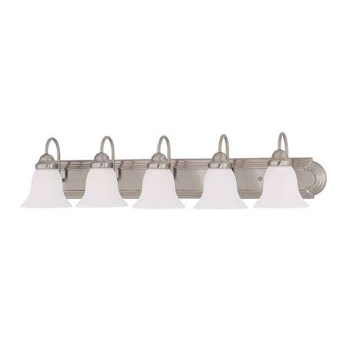 Bathroom Light in Brushed Nickel by Nuvo Lighting